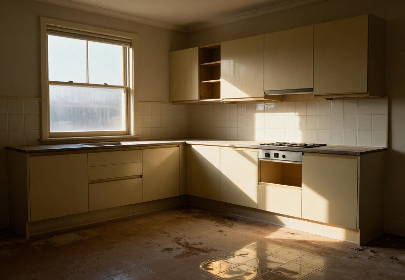 Clean, mould-free garage in Elanora Heights after restoration
